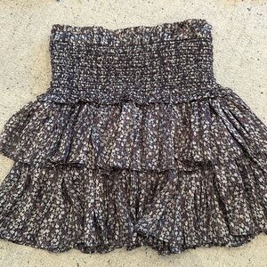 Pants store size small floral mini skirt